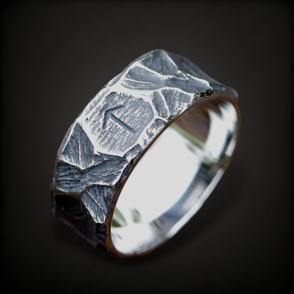 Viking Rune Ring - 10mm