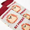 Surrounded By Pricks Socks: 4-8