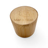 Men's Wooden Watch with Leather Strap