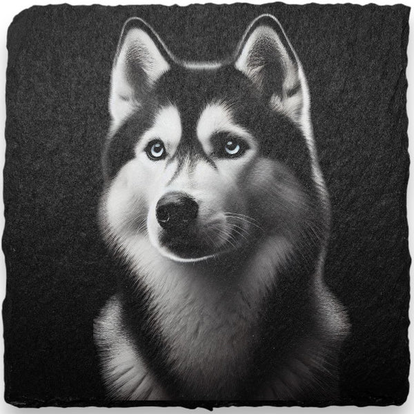 Dog Themed Slate Coasters (H-L)