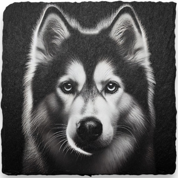Dog Themed Slate Coasters (H-L)