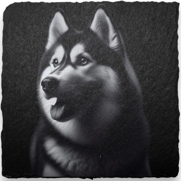 Dog Themed Slate Coasters (H-L)