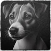 Dog Themed Slate Coasters (H-L)