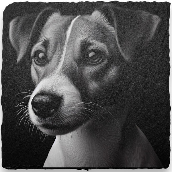 Dog Themed Slate Coasters (H-L)