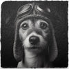 Dog Themed Slate Coasters (H-L)