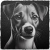 Dog Themed Slate Coasters (H-L)