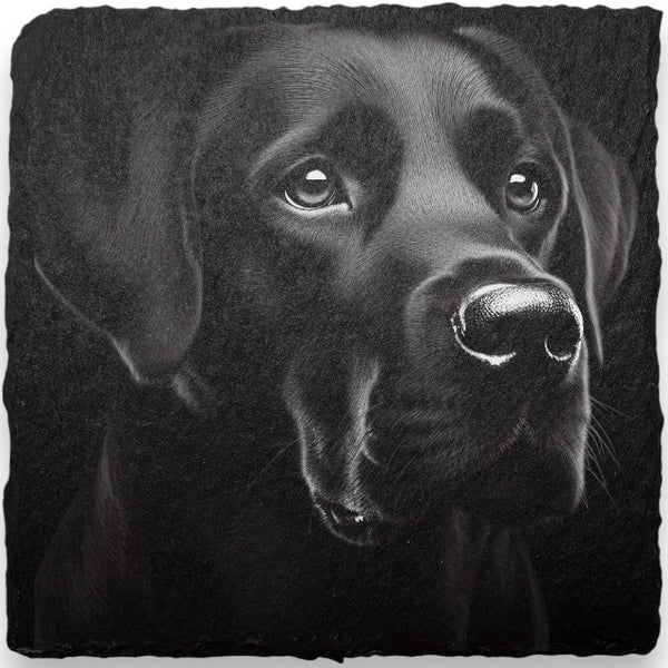 Dog Themed Slate Coasters (H-L)