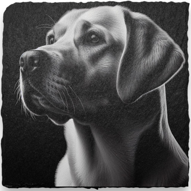 Dog Themed Slate Coasters (H-L)