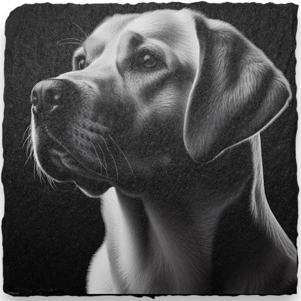 Dog Themed Slate Coasters (H-L)