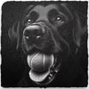 Dog Themed Slate Coasters (H-L)