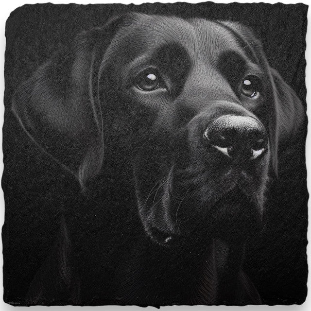 Dog Themed Slate Coasters (H-L)