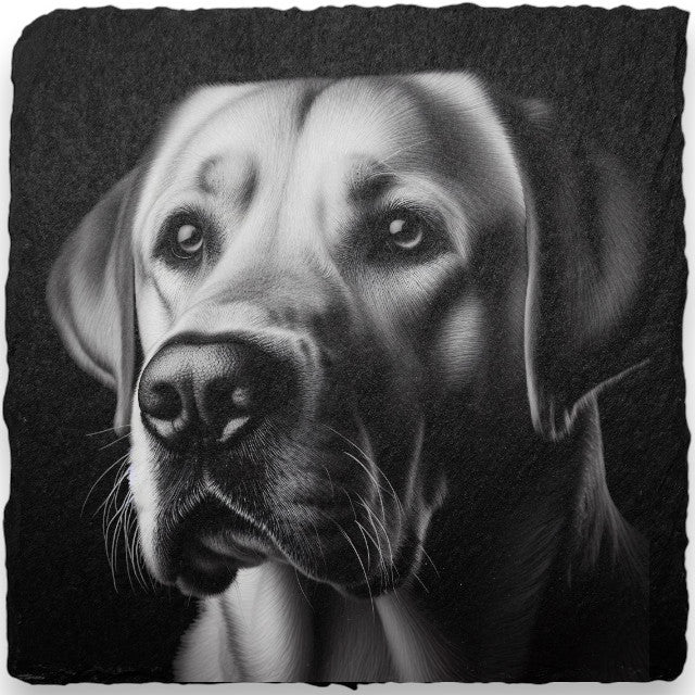 Dog Themed Slate Coasters (H-L)