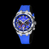 Festina 2024 Chrono Bike Watch - Blue with Rubber Strap - F20671/3