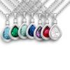 Sterling Silver Pear Shape Pendant