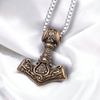 Vintage Thor's Hammer Pendant Necklace
