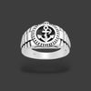 Sterling Silver Anchor Ring
