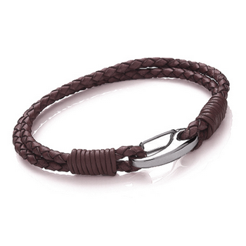 Two-Strand Leather Bracelet