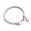 Women's Two-Strand Leather Bracelet