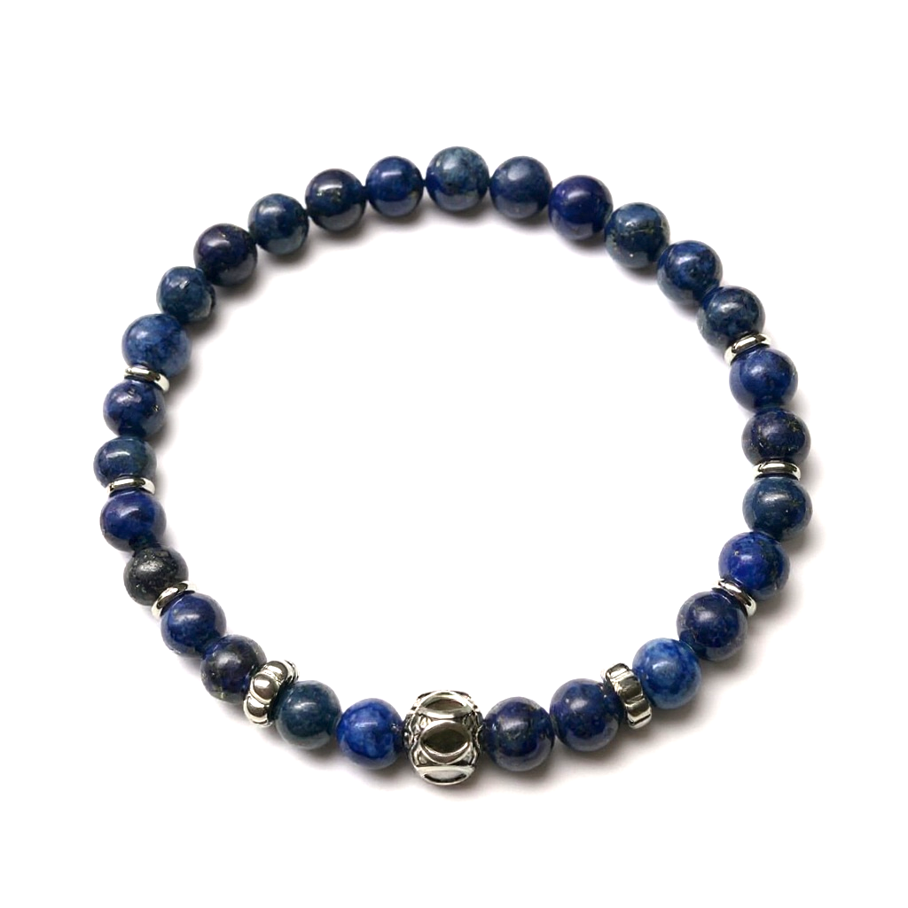 Stone and Steel Bracelet