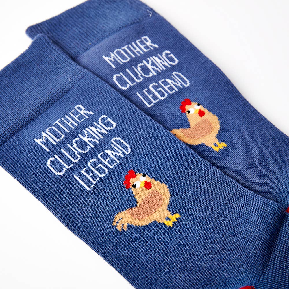 Unisex Mother Clucking Legend Socks