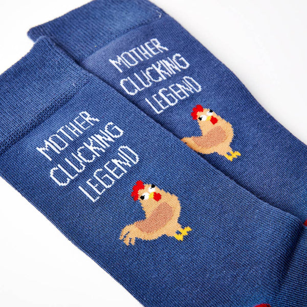Unisex Mother Clucking Legend Socks
