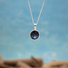 Sterling Silver Pendant Decorated with Fine Austrian Crystal