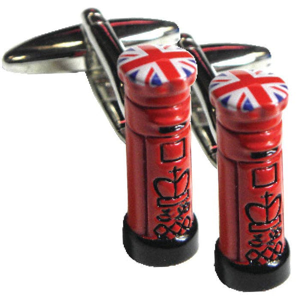 Union Jack Post Box Cufflinks