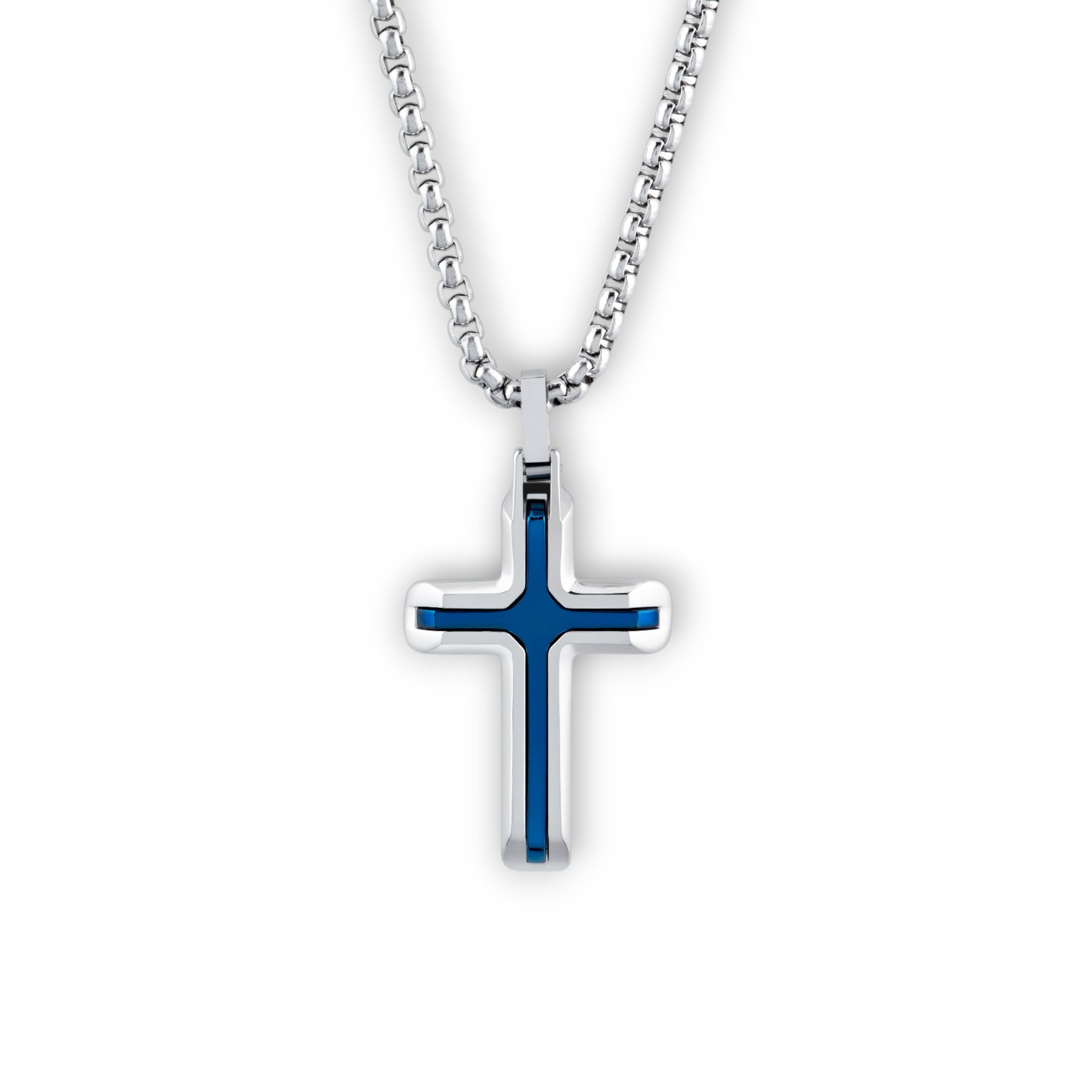 Stainless Steel Cross and Chain