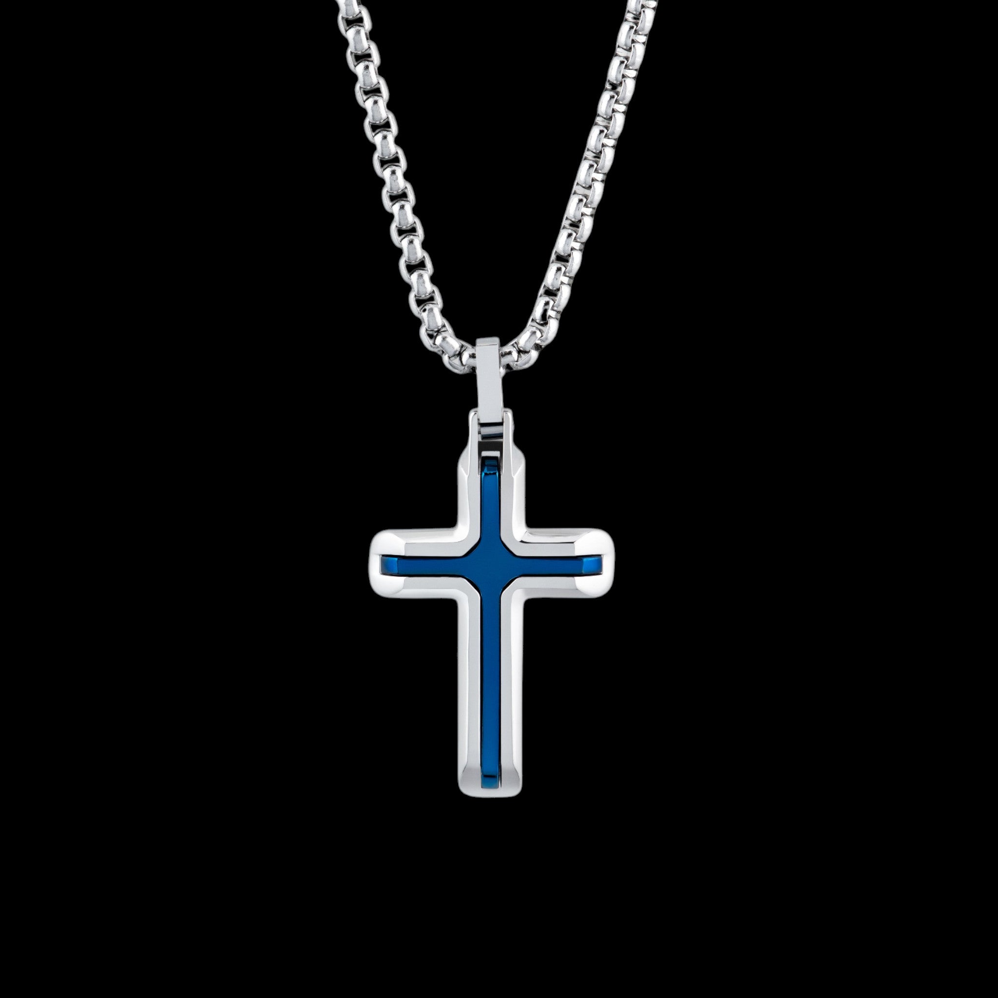 Stainless Steel Cross and Chain