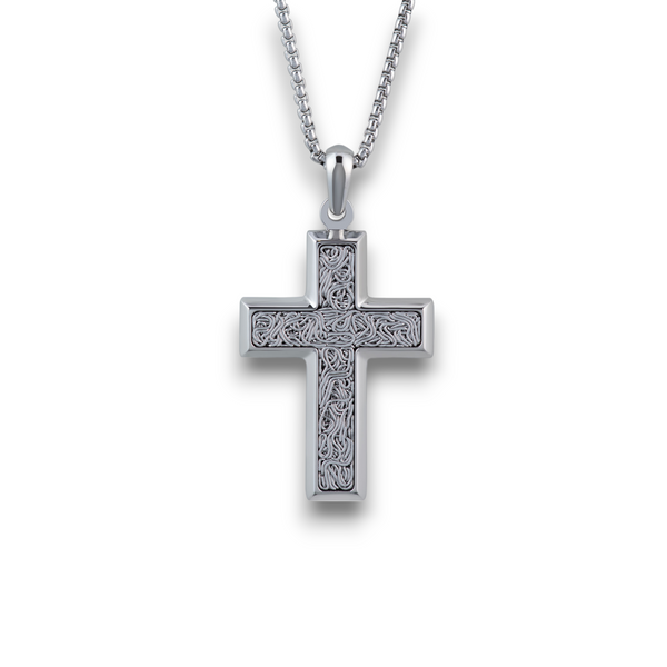 Stainless Steel Cross and Chain