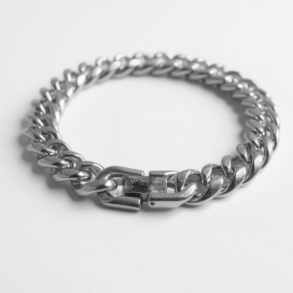 Stainless Steel Curb Chain Bracelet - 10mm