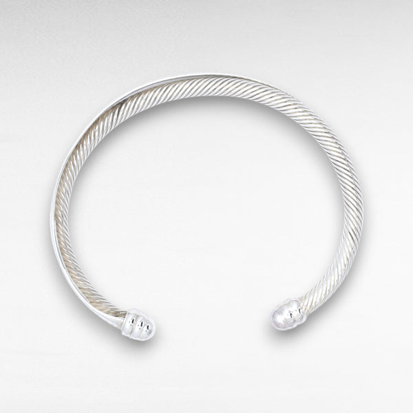 Men's Sterling Silver Torque