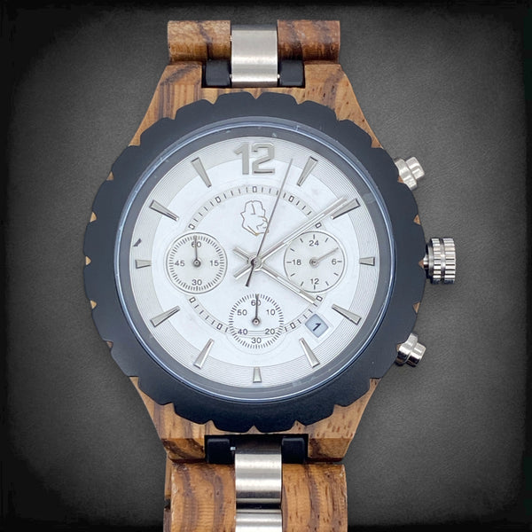 Wooden Chronograph Watch