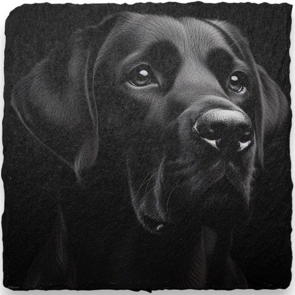 Dog Themed Slate Coasters (H-L)