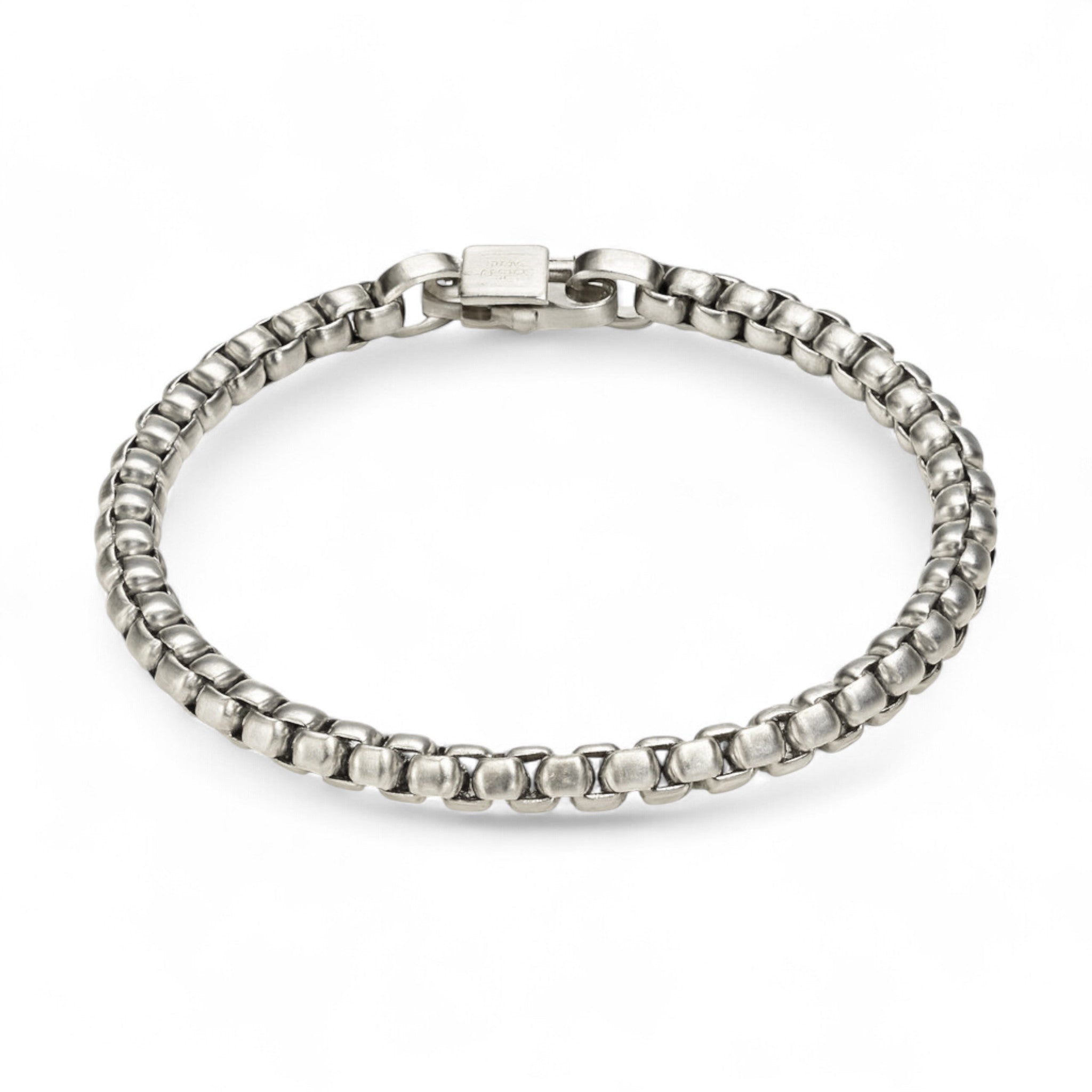 Stainless Steel Box Link Bracelet - LAB283