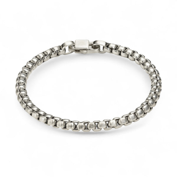 Stainless Steel Box Link Bracelet - LAB283