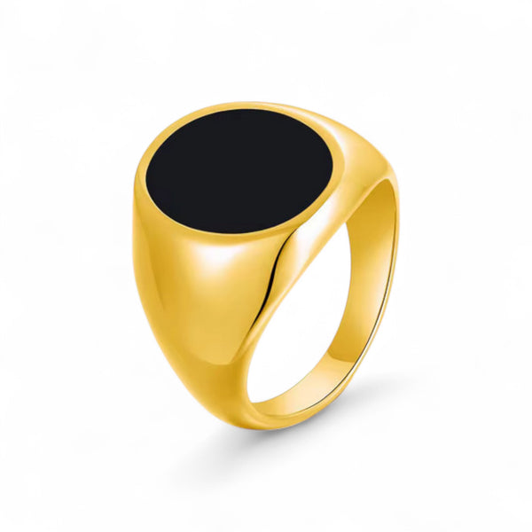 Gold Plated Signet Ring