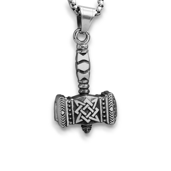Thor's Hammer Pendant Necklace