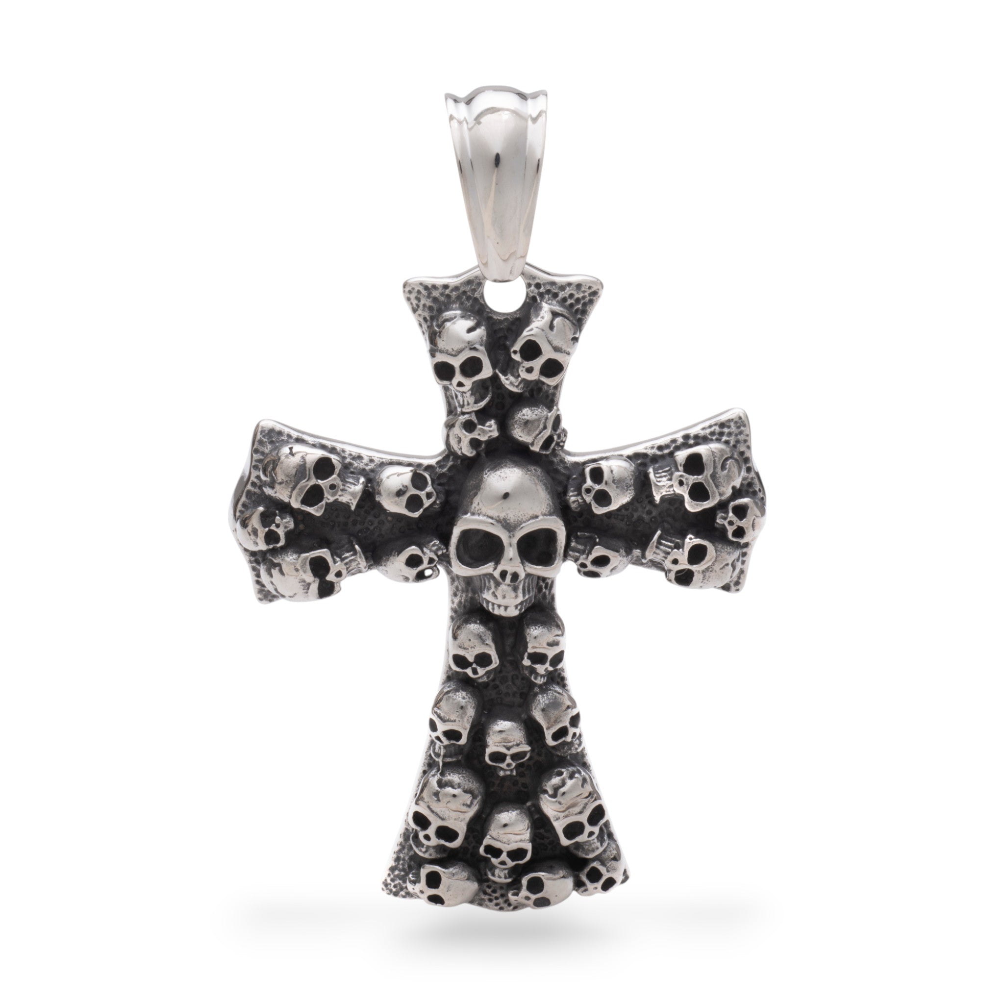 Skull Cross Pendant - Small