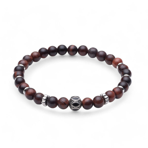 Stone and Steel Bracelet