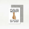 Funny Birthday Card for Him - Saggy Balls - C369