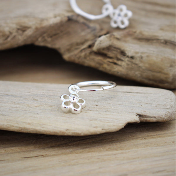 Flower Sleeper Earrings