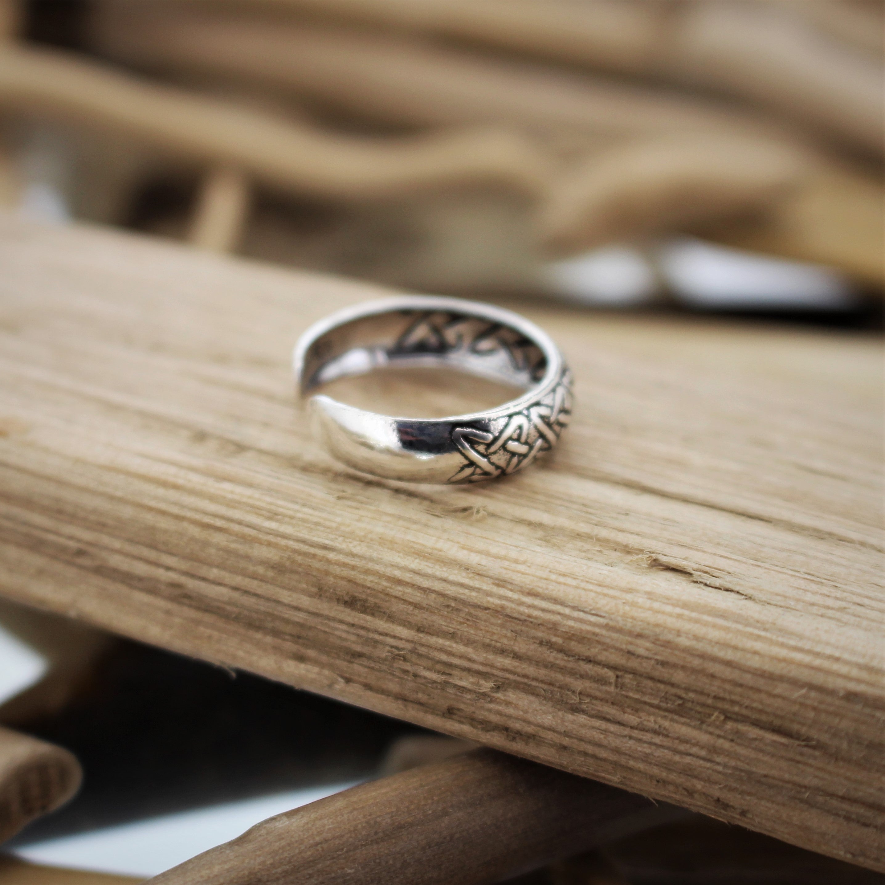 Sterling Silver Celtic Star Toe Ring