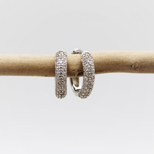 Silver Hoop Earrings